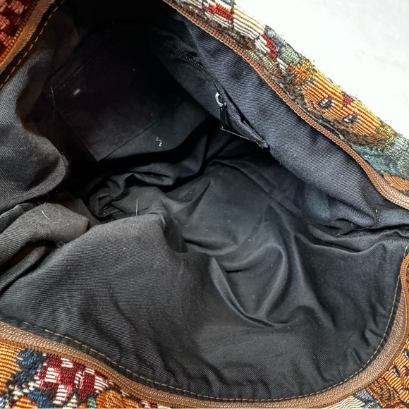 Vintage Rag Doll Raggedy Ann Tapestry Purse Bag - Picture 5 of 6